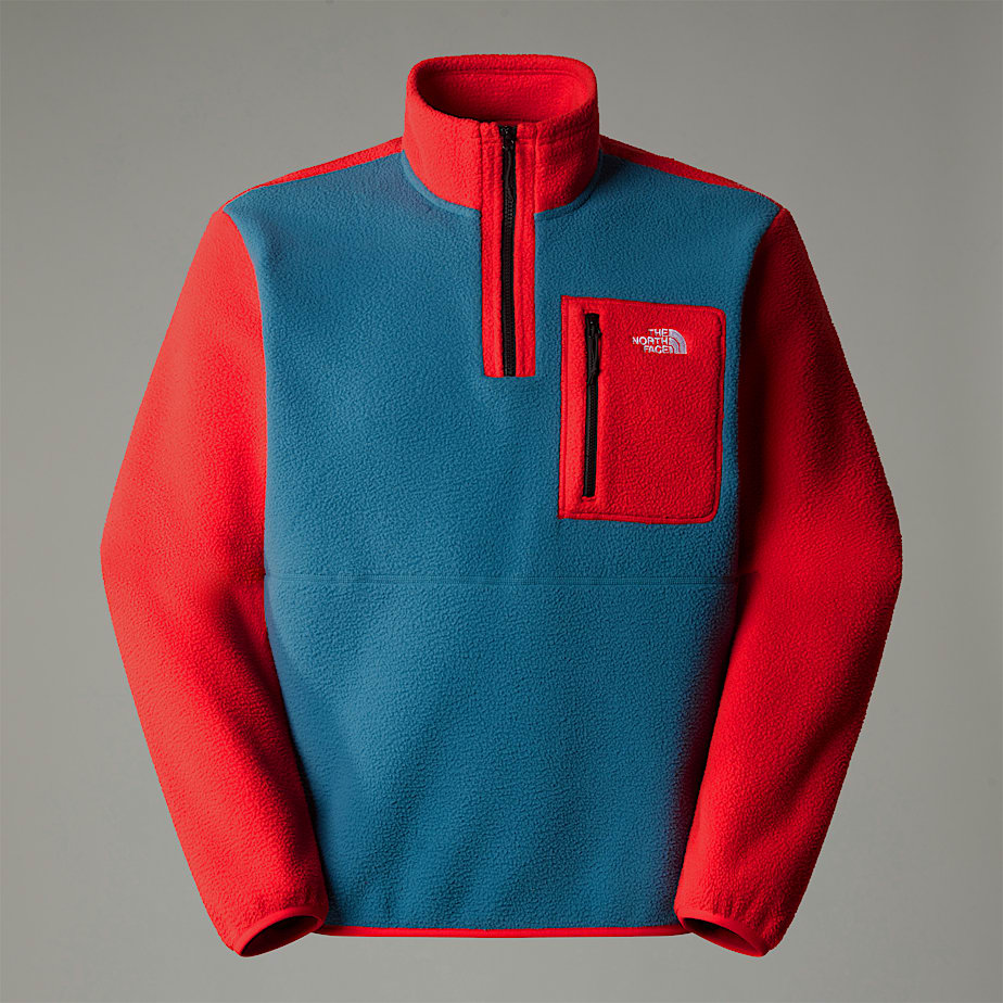 The North Face Yumiori 1/4 Zip Fleece Jacket Pullover Herr Blå | NF0A11S0Y