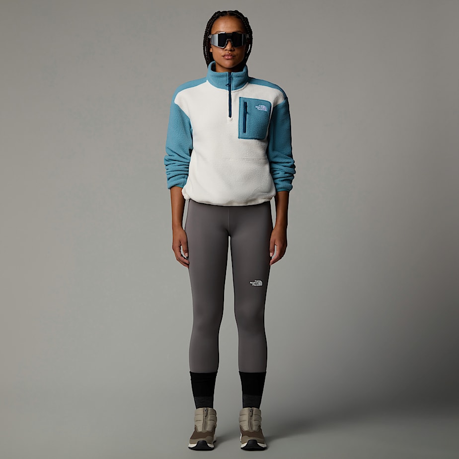 The North Face Yumiori 1/4 Zip Fleece Jacket Pullover Dam Blå | NF0A39B5Q