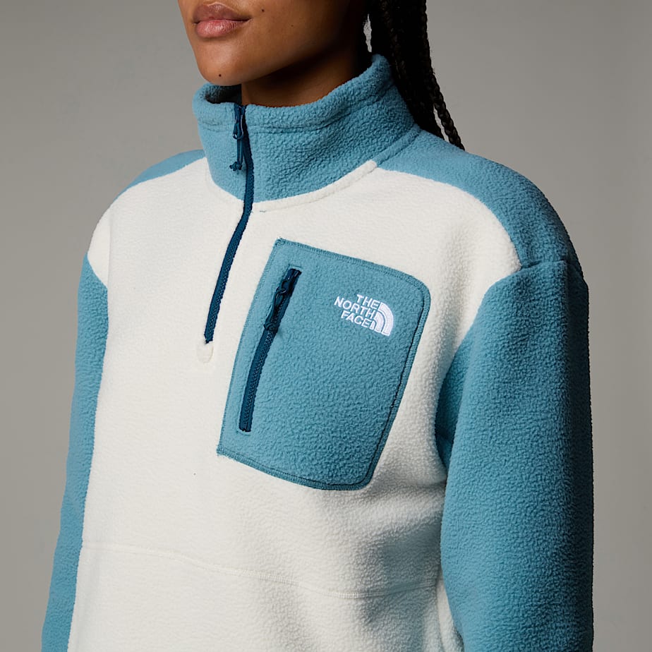 The North Face Yumiori 1/4 Zip Fleece Jacket Pullover Dam Blå | NF0A39B5Q