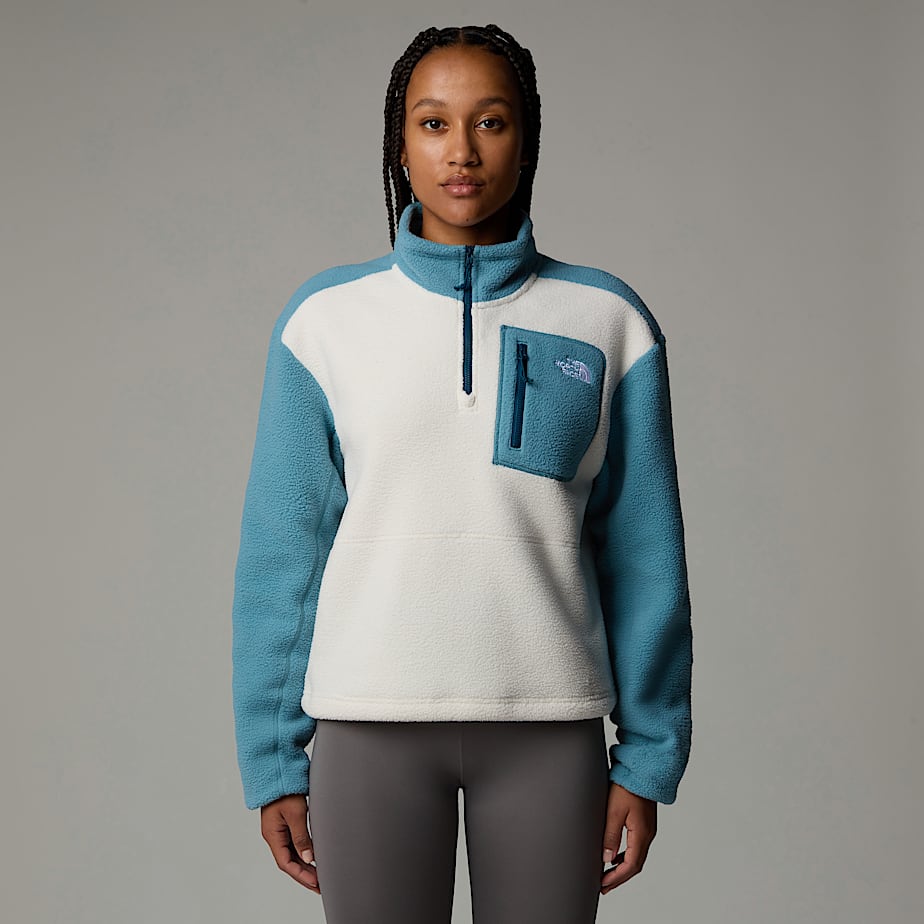 The North Face Yumiori 1/4 Zip Fleece Jacket Pullover Dam Blå | NF0A39B5Q