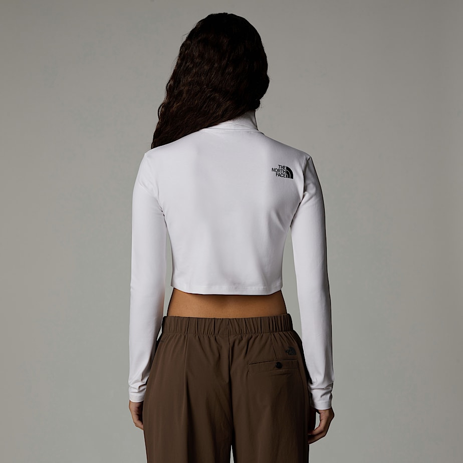 The North Face Zumu Long-Sleeve Slim T-shirt Dam Vita | NF0A89H9R