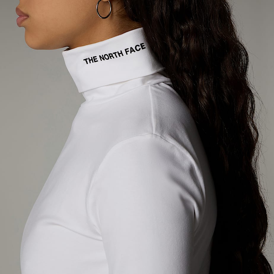 The North Face Zumu Long-Sleeve Slim T-shirt Dam Vita | NF0A89H9R
