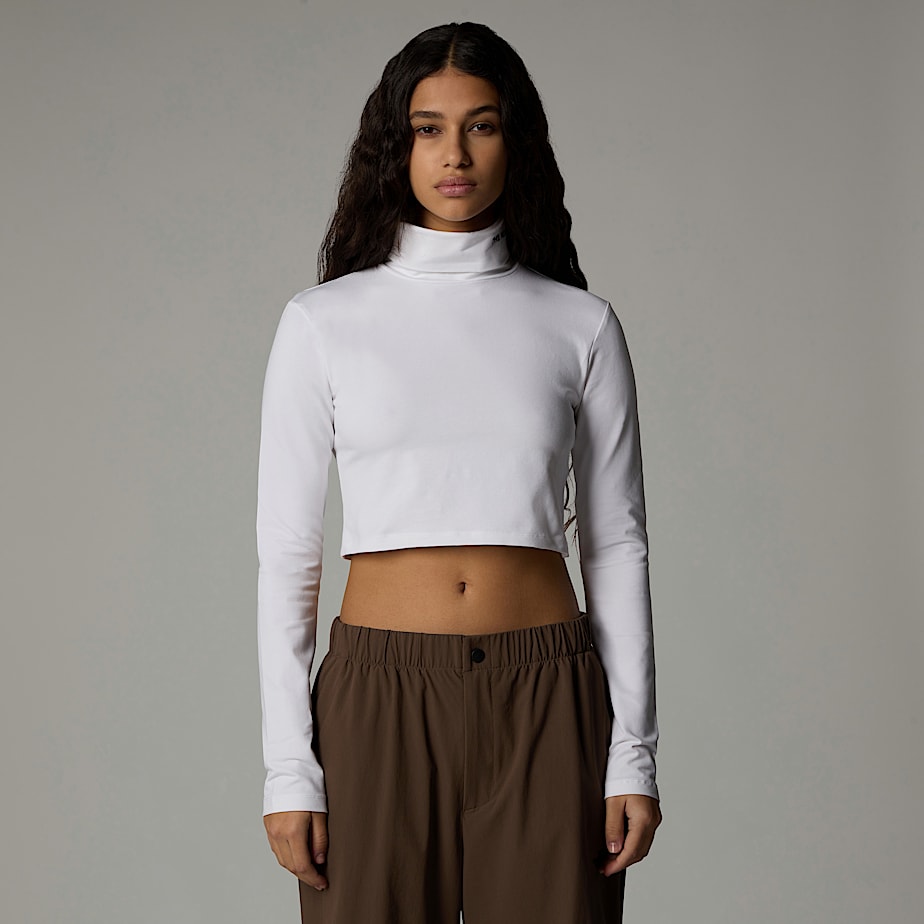 The North Face Zumu Long-Sleeve Slim T-shirt Dam Vita | NF0A89H9R
